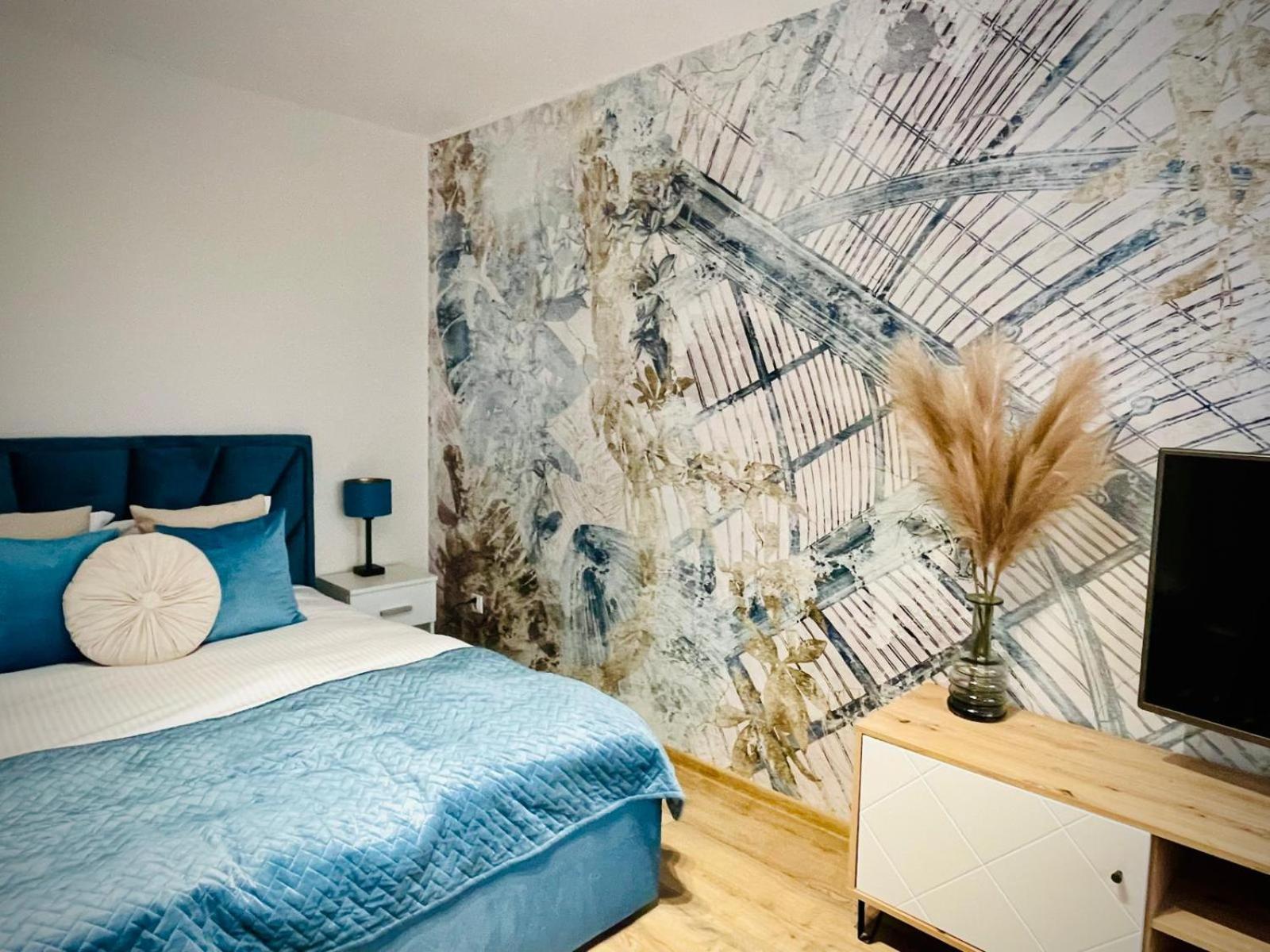 Blue Apartment Close To Old Town Быдгощ Экстерьер фото